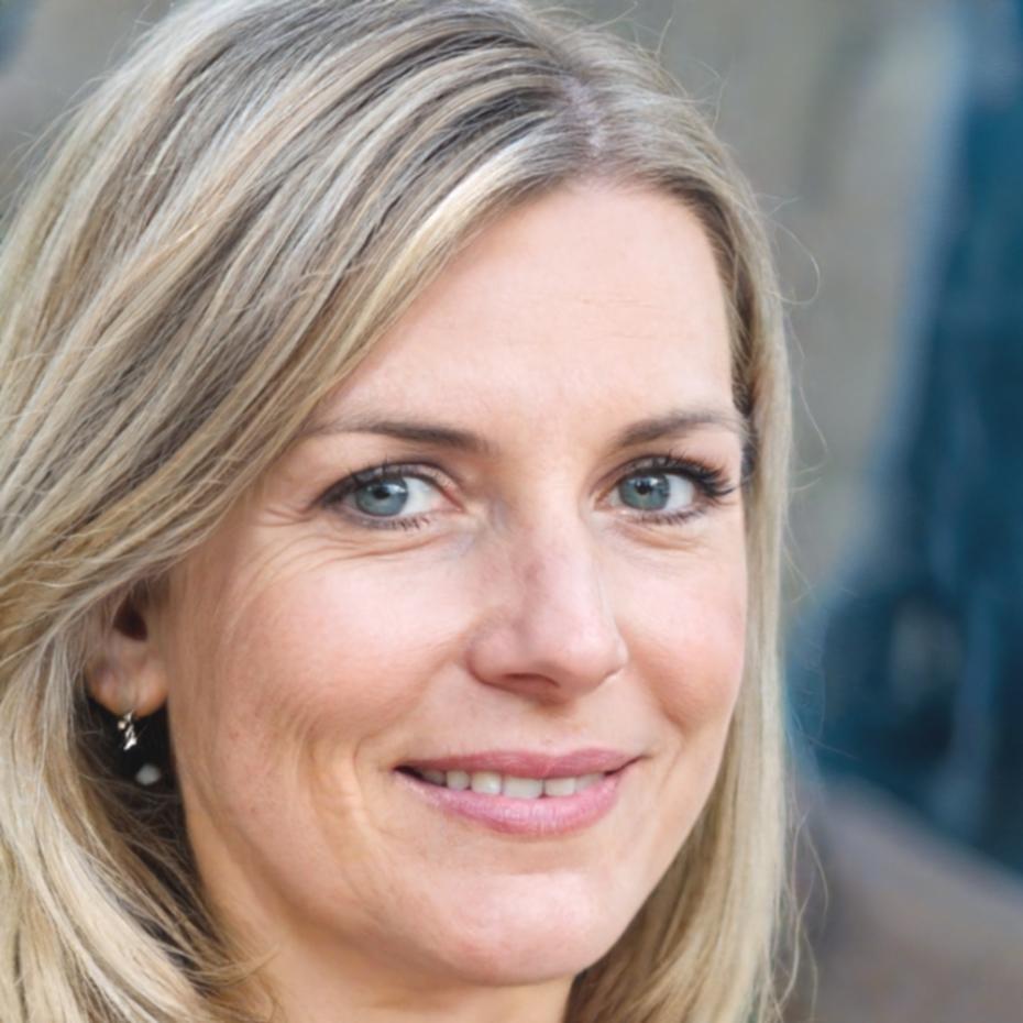 Professional headshot of female financial instructor